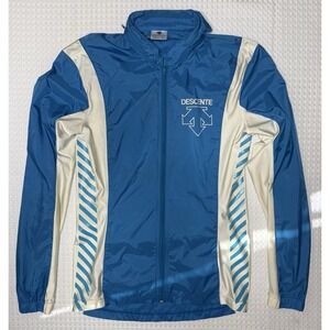 Vintage Descente SZ M Ski Snowboard Windbreaker Jacket Full Zip Japan Hoodie EUC